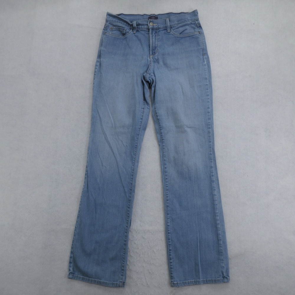 NYDJ Women's Jeans Size 2 Bootcut Light Wash Blue Stretch